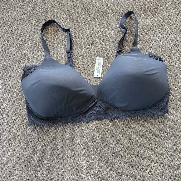 Adore Me Plunge Bra 38DD Black Janey Contour Support Lace Comfort Women … - Picture 3 of 13